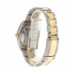 Rolex Datejust Yellow Gold-tone Black Dial 116203 Oyster
