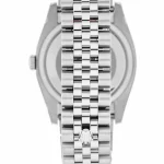 Rolex Datejust 178384-0017 White Gold-tone Black & Gem-set Dial