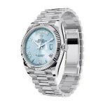 Rolex Day-Date Day Date Ice Blue Grooved