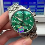 IWC Pilot's Chronograph, Green Dial