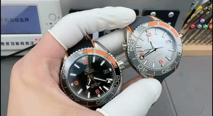 Omega Seamaster Planet Ocean “Quarter Orange” — AV-0078